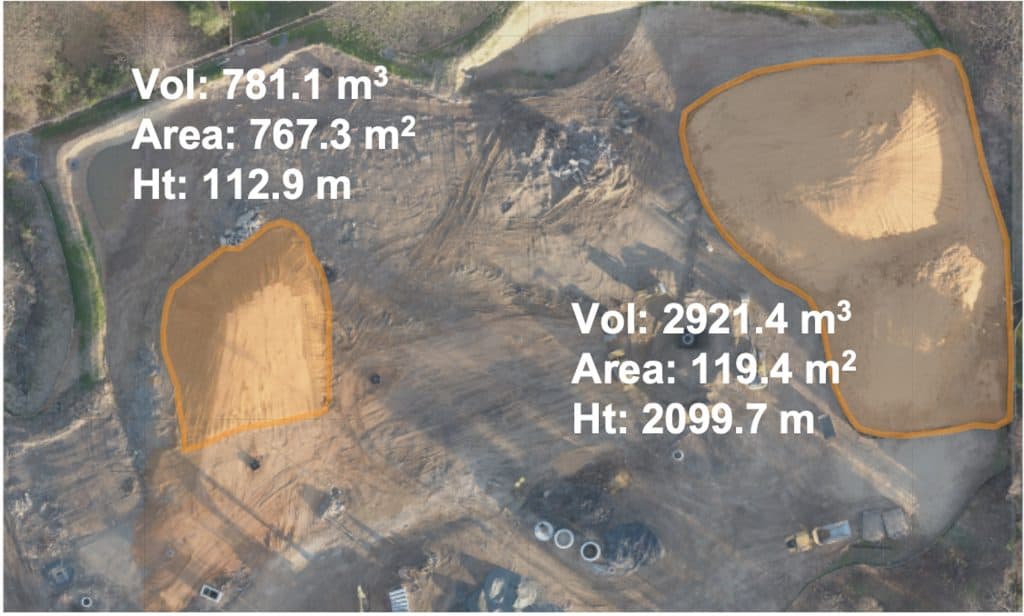 Drone Map of Construction Site